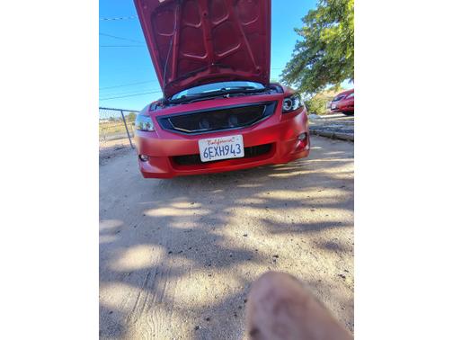 Red 2008 Honda Accord EX-L