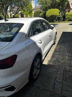 White 2023 Audi A3 Premium