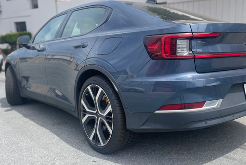 Blue 2022 Polestar 2 Long Range Dual Motor