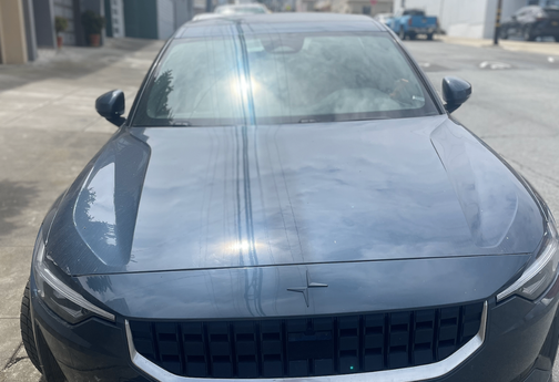 Blue 2022 Polestar 2 Long Range Dual Motor