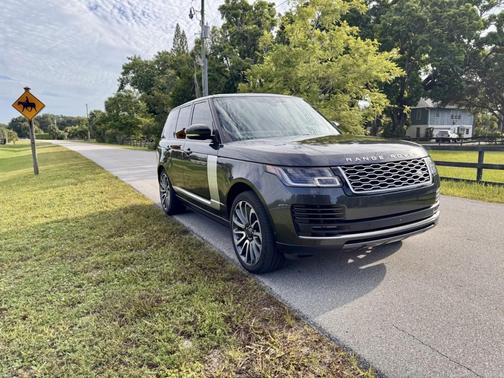 Gray 2018 Land Rover Range Rover 5.0L Supercharged
