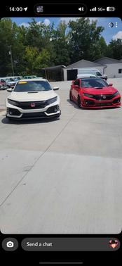White 2017 Honda Civic Type R Touring