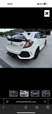 White 2017 Honda Civic Type R Touring