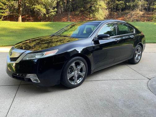 Black 2010 Acura TL Technology