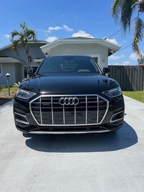 Black 2021 Audi Q5 45 Premium