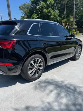 Black 2021 Audi Q5 45 Premium