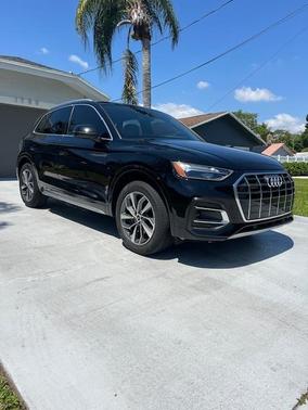 Black 2021 Audi Q5 45 Premium