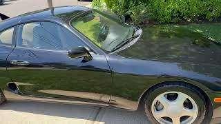 Black 1994 Toyota Supra Turbo