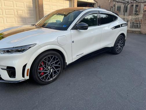 White 2022 Ford Mustang Mach-E GT