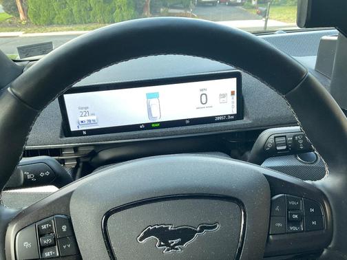 White 2022 Ford Mustang Mach-E GT