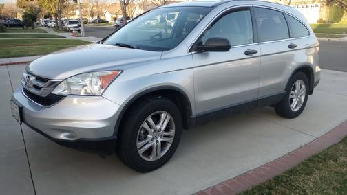 Silver 2011 Honda CR-V EX