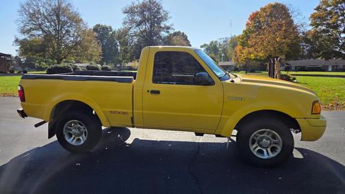 Yellow 2002 Ford Ranger Edge