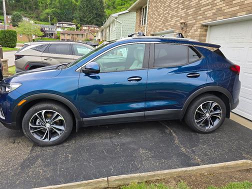 Blue 2020 Buick Encore GX Select