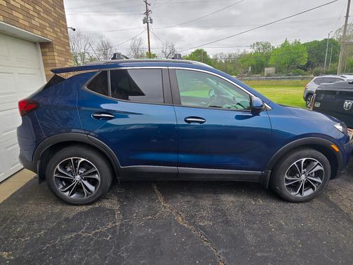 Blue 2020 Buick Encore GX Select