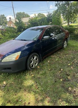 Red 2007 Honda Accord EX