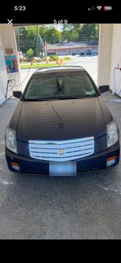 Blue 2007 Cadillac CTS Base