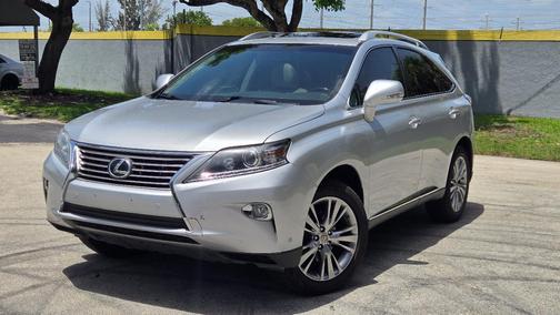 Silver 2014 Lexus RX 350 Base