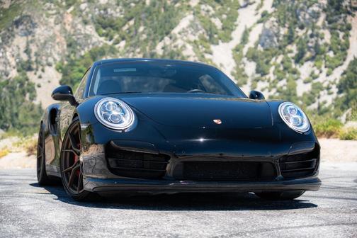 Black 2015 Porsche 911 911 Turbo