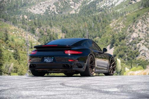 Black 2015 Porsche 911 911 Turbo