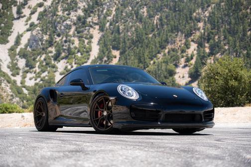 Black 2015 Porsche 911 911 Turbo
