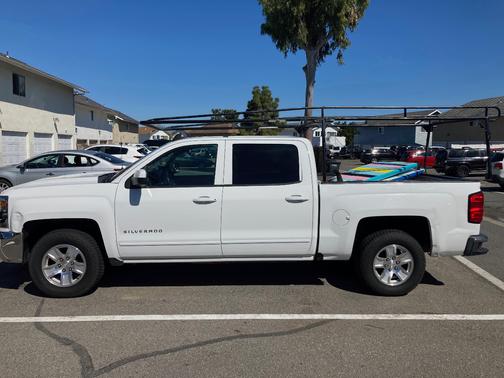 White 2017 Chevrolet Silverado 1500 1LT