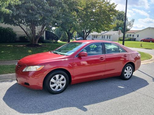 Red 2007 Toyota Camry LE