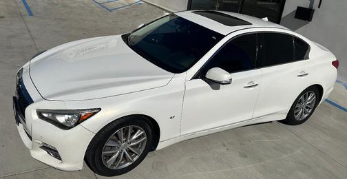 White 2014 INFINITI Q50 Premium