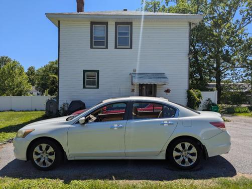 White 2008 Honda Accord EX-L