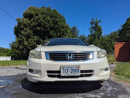 White 2008 Honda Accord EX-L