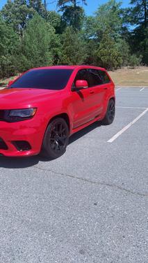 Red 2018 Jeep Grand Cherokee Trackhawk