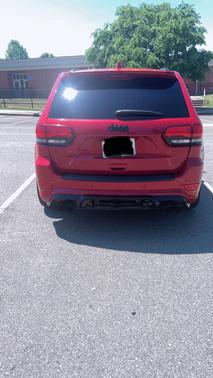 Red 2018 Jeep Grand Cherokee Trackhawk