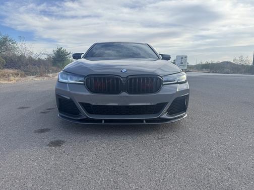 Gray 2021 BMW M550 i xDrive