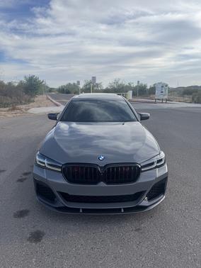 Gray 2021 BMW M550 i xDrive