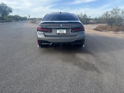 Gray 2021 BMW M550 i xDrive