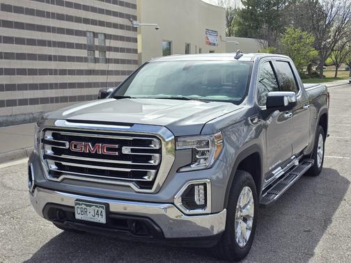 Gray 2021 GMC Sierra 1500 SLT
