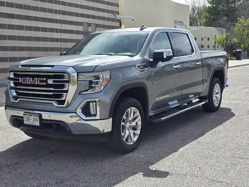 Gray 2021 GMC Sierra 1500 SLT