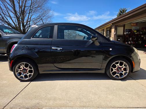 Black 2012 FIAT 500 Sport