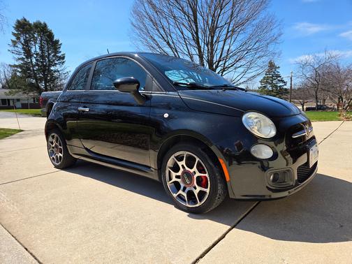 Black 2012 FIAT 500 Sport