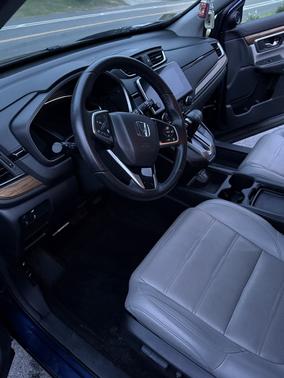 Blue 2017 Honda CR-V Touring
