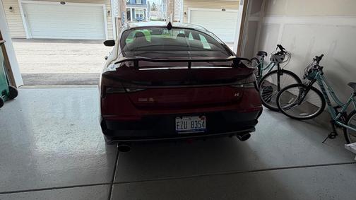 Red 2025 Hyundai ELANTRA N Base