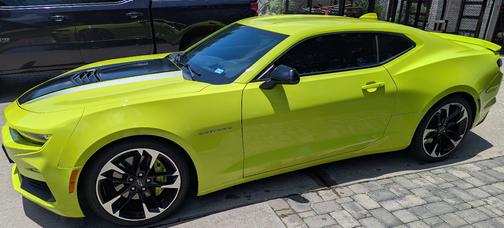 Yellow 2020 Chevrolet Camaro 2SS
