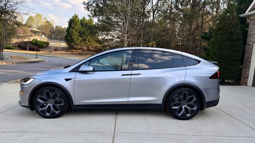 Silver 2026 Tesla Model X AWD