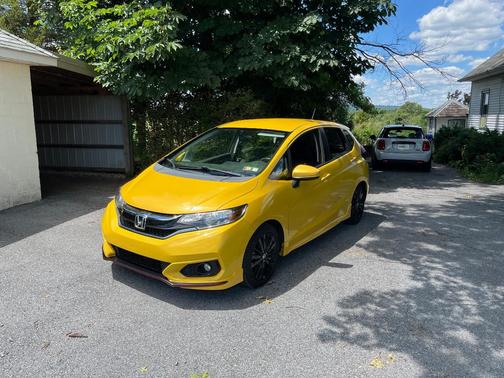 Yellow 2018 Honda Fit Sport