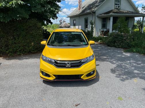 Yellow 2018 Honda Fit Sport