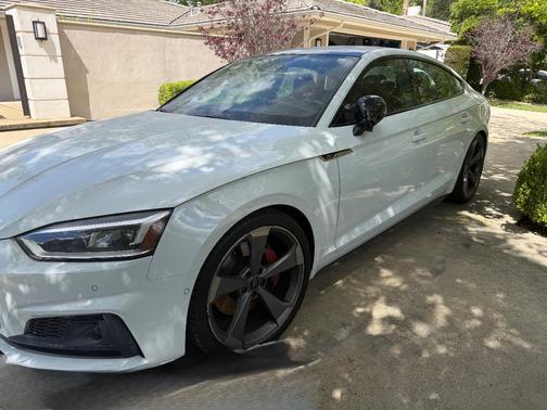 White 2019 Audi S5 3.0T Prestige