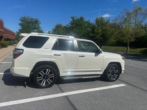 White 2019 Toyota 4Runner Limited