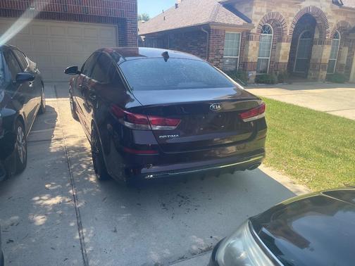 Red 2019 Kia Optima LX