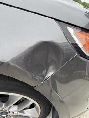 Gray 2017 Ford Edge Titanium