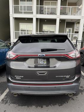 Gray 2017 Ford Edge Titanium