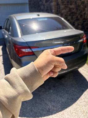 Gray 2013 Chrysler 200 Limited